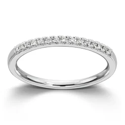 Ring Hvitt gull