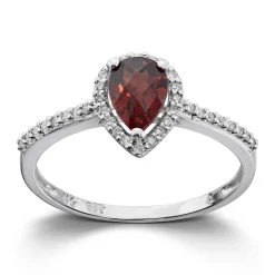 Ring Hvitt gull