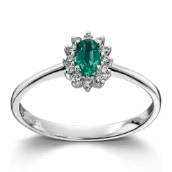 Ring Hvitt gull