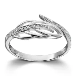 Ring Hvitt gull