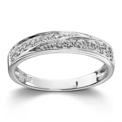 Ring Hvitt gull
