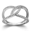 Ring Hvitt gull