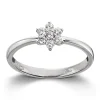 Ring Hvitt gull