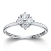 Ring Hvitt gull