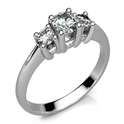 Ring Hvitt gull
