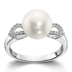 Ring Hvitt gull
