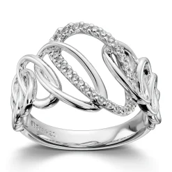 Ring Hvitt gull