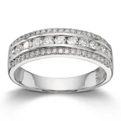 Ring Hvitt gull