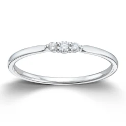 Ring Hvitt gull