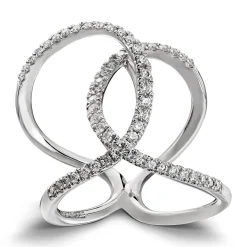 Ring Hvitt gull