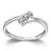 Ring Hvitt gull
