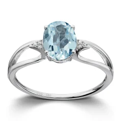 Ring Hvitt gull