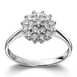 Ring Hvitt gull