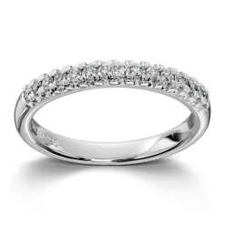 Ring Hvitt gull