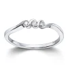 Ring Hvitt gull