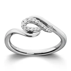 Ring Hvitt gull