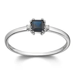 Ring Hvitt gull