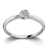 Ring Hvitt gull