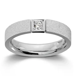 Ring Hvitt gull