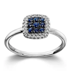 Ring Hvitt gull