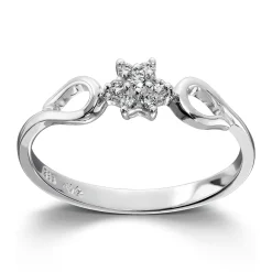 Ring Hvitt gull