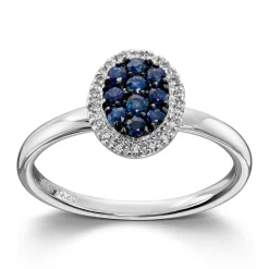 Ring Hvitt gull