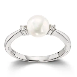 Ring Hvitt gull
