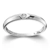 Ring Hvitt gull