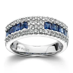 Ring Hvitt gull