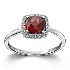 Ring Hvitt gull