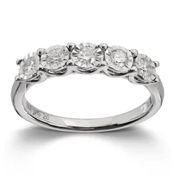 Ring Hvitt gull
