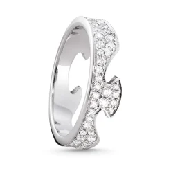Ring Hvitt gull