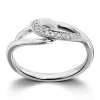 Ring Hvitt gull
