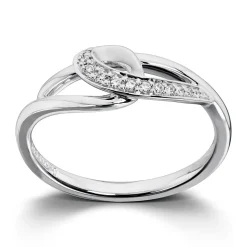 Ring Hvitt gull