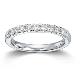 Ring Hvitt gull
