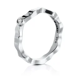 Ring Hvitt gull