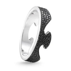 Ring Hvitt gull