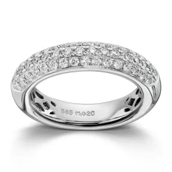 Ring Hvitt gull
