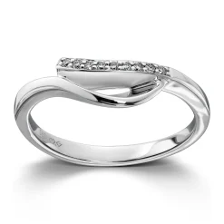 Ring Hvitt gull