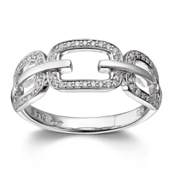 Ring Hvitt gull