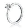 Ring Hvitt gull