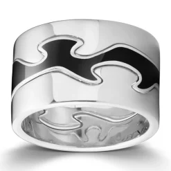 Ring Hvitt gull