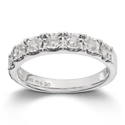 Ring Hvitt gull