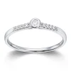 Ring Hvitt gull