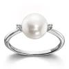 Ring Hvitt gull