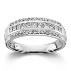 Ring Hvitt gull