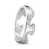 Ring Hvitt gull