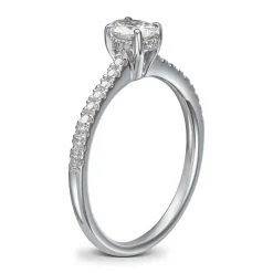 Ring Hvitt gull