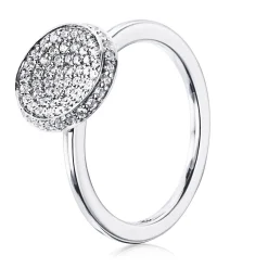 Ring Hvitt gull