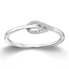 Ring Hvitt gull